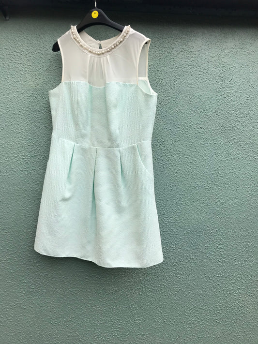 Pearly Tea Dress with Pockets