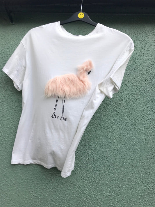 Floofy Flamingo T-Shirt