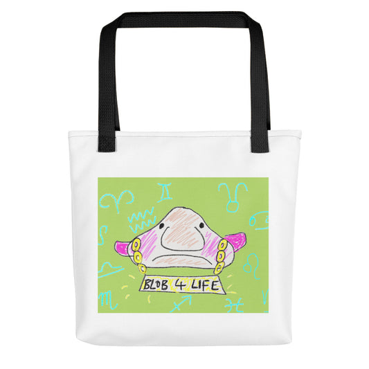 Blob 4 Life - Green Tote Bag