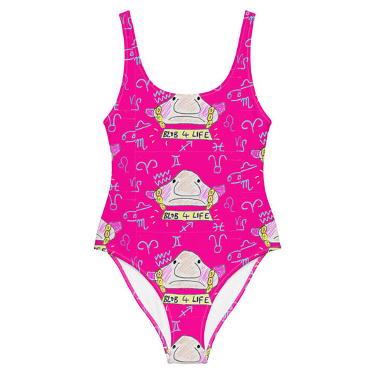 Blob 4 Life Swimsuit - Hot Pink
