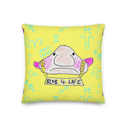 Blob 4 life Yellow - Cushions