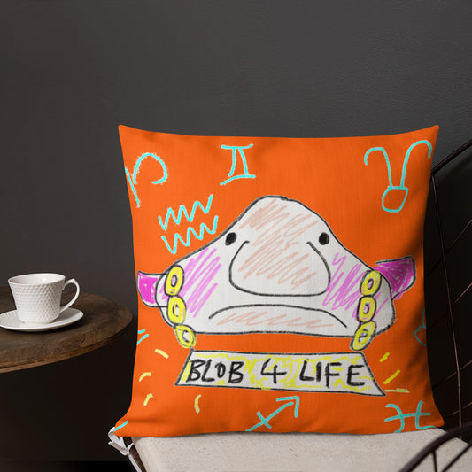 Blob 4 Life Orange - Cushions