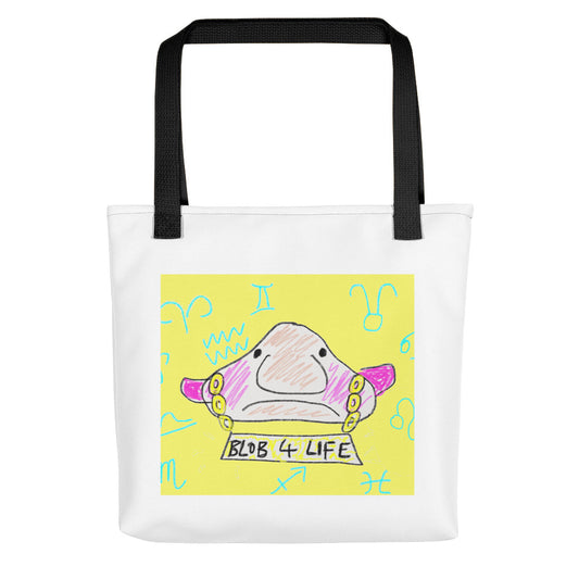 Blob 4 Life - Yellow Tote Bag