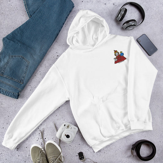 White Child of Prague Hoodie - Embroidered