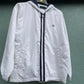 Fred Perry White Rain Jacket