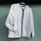 Fred Perry White Rain Jacket