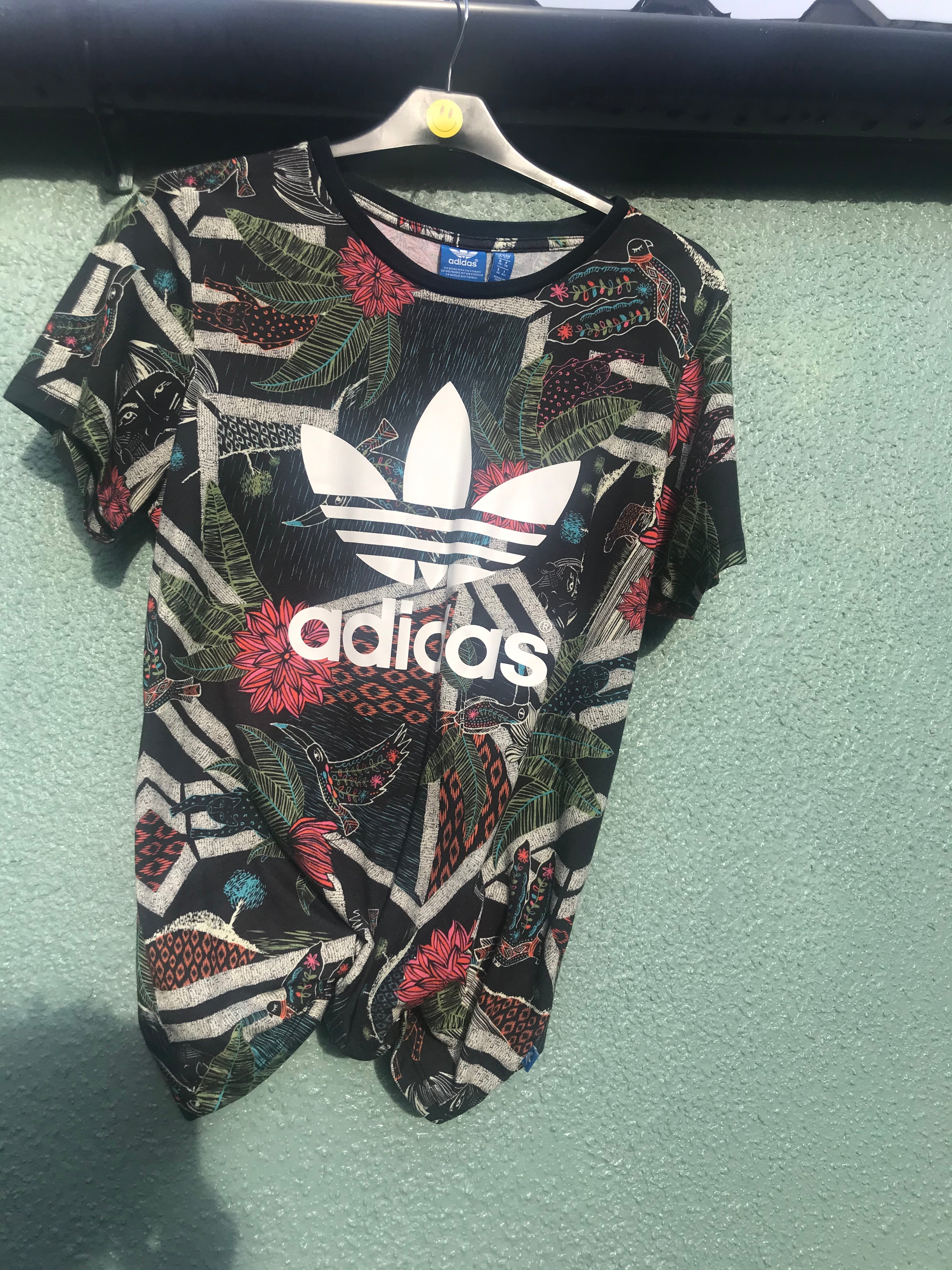 Adidas clearance floral shirt