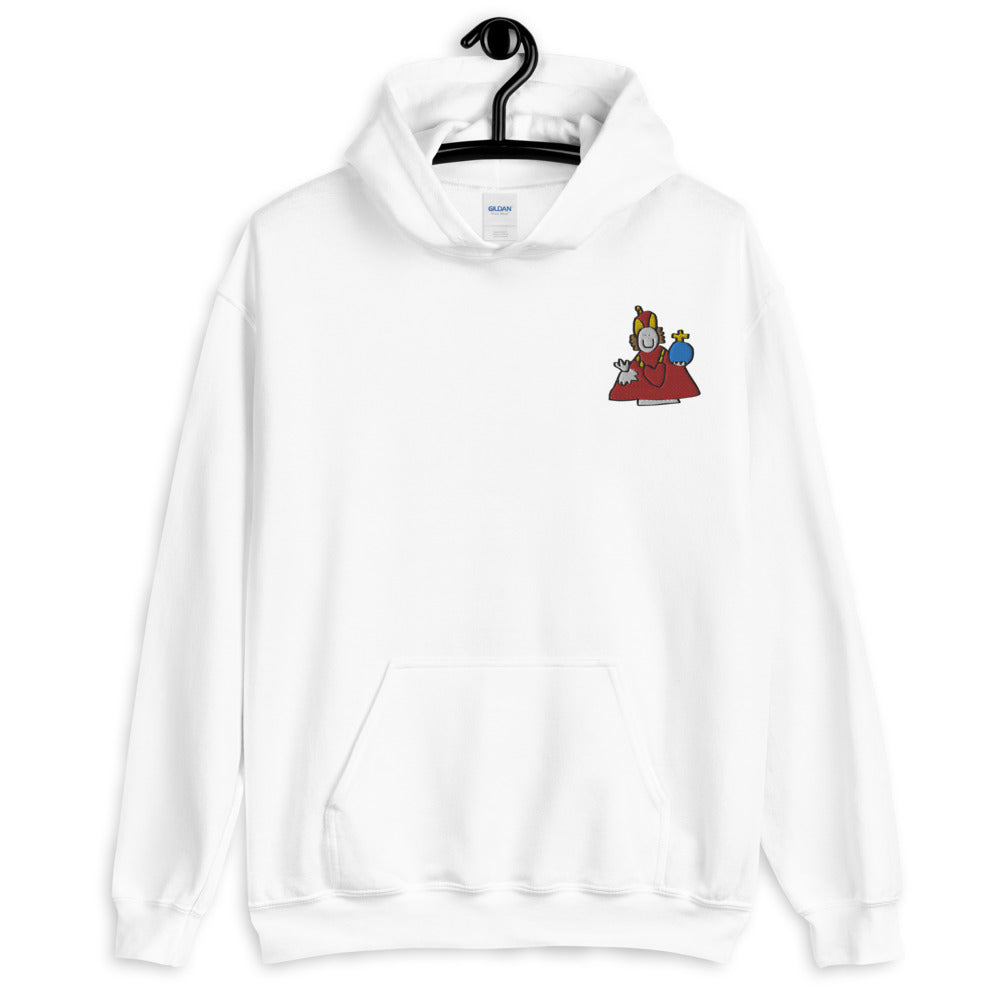 White Child of Prague Hoodie - Embroidered